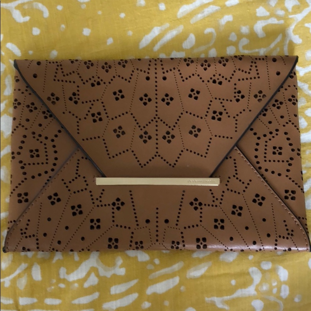 BCBGMaxAzria leather clutch